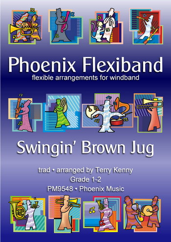 Phoenix Flexiband: Swingin Brown Jug: Ensemble Score & Parts