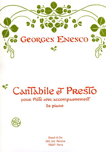 Cantabile and Presto Flute (Enoch)