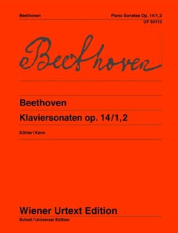Piano Sonatas Op.14/1 and 2 Piano (Wiener Urtext)