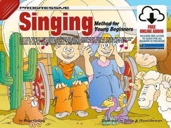 Progressive Singing For Young Beginners: Book & Audio