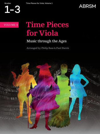 Time Pieces: Vol 1 Grade 1-3 Viola & Piano (ABRSM)