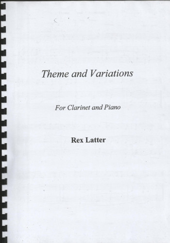 Theme And Variations: Clarinet & Piano