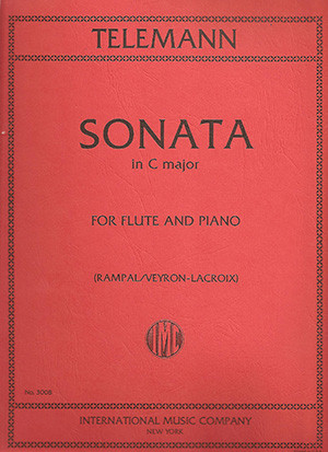 Sonata C Major: Flute & Piano (International)