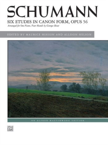 6 Etudes In Canon Form Op.56: Piano Duet: 1 Piano 4 Hands (alfred)