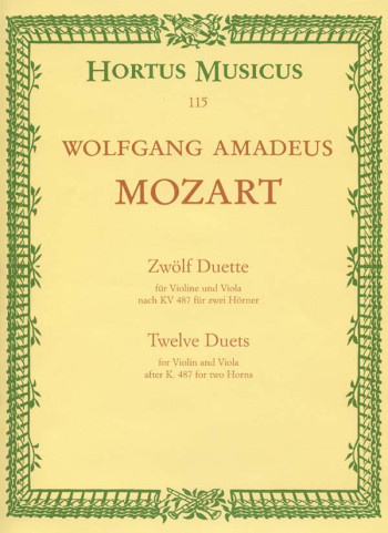 12 Duos Violin & Viola (Hortus Musicus)