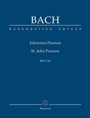 St John Passion: Bwv245:  Study score (Barenreiter)