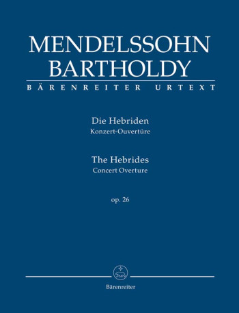The Hebreides Op26: Concert Overture Study score (Barenreiter)