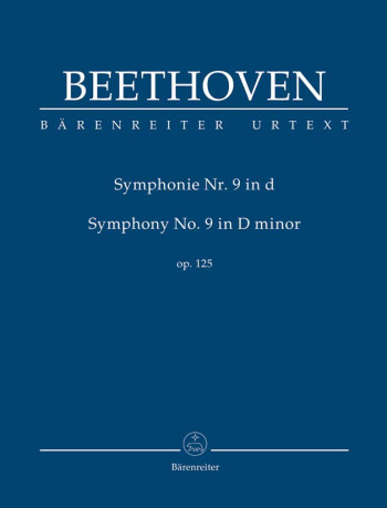 Symphony No 9:  D Minor : Op125: Study score (Barenreiter)