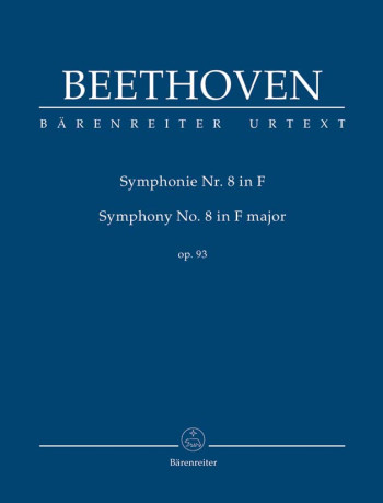 Symphony No.8: F Major:  Op93: Study score (Barenreiter)