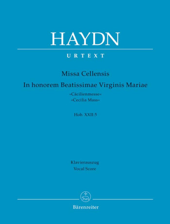 St Cecilia  Mass: Missa Cellensis: Vocal Score Urtext (Barenreiter)