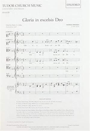Gloria In Excelsis: Vocal Satb 3 Baroque Chorus (Schutz-Pfleger) (OUP)