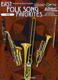 Easy Folk Song Favourites: Flute Book & CD