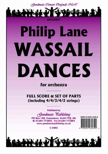 Wassail Dances Orchestra Score And Parts