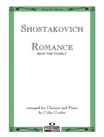 Romance From The Gadfly: Clarinet & Piano (Fentone)