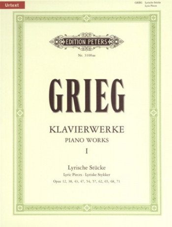 Piano Works Vol.1: Lyric Pieces (Peters)
