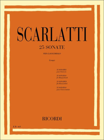 25 Sonatas: Piano  (Ricordi)