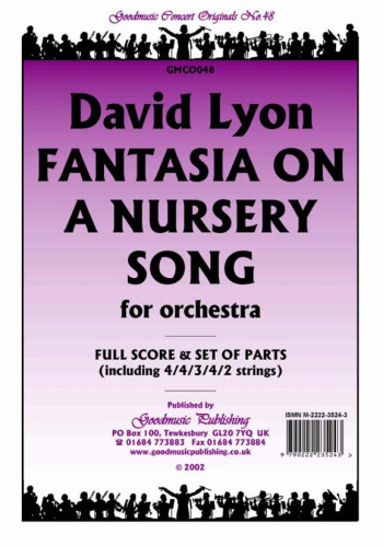 Fantasia On A Nursery Song Orchestra Score And Parts