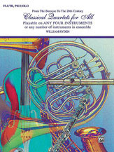 Classical Quartets For All: Flute Quartet