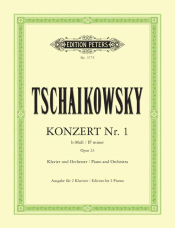 Concerto: Bb Minor: No.1: Op.23: 4 Hands (Peters)
