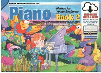 Progressive Piano Method For Young Beginners Book 2 Book & Online Video & Audio