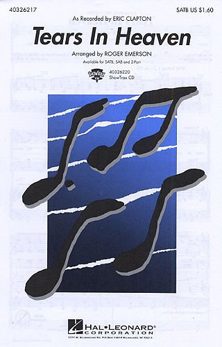 Tears In Heaven: Vocal SATB Eric Clapton  (emerson)