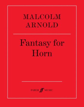 Fantasy For Horn Op.88: French Horn (Faber)