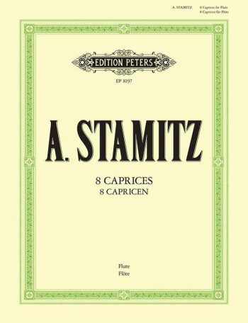 8 Caprices: Flute  (Peters)