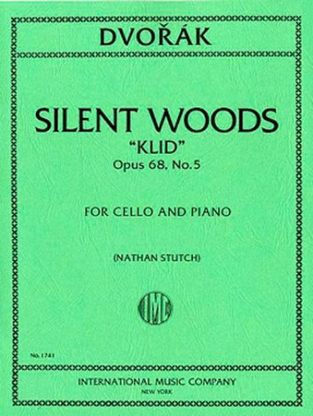 Waldesruhe: Silent Woods: Op68 No.5: Cello (International)