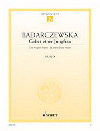 Maidens Prayer The: Piano: Piano (Schott)