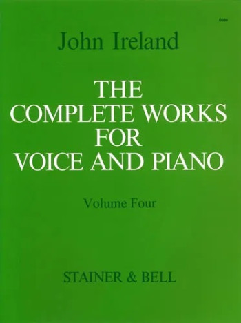 The Complete Works For Voice Vol.4 Medium Voice (S&B)