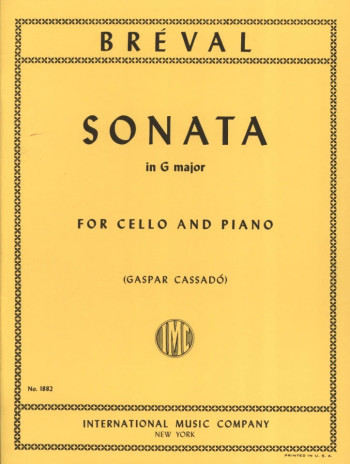 Sonata G Major Op.40/1: Cello & Piano (International)