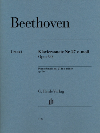 Piano Sonata No.27 E Minor Op.90: Piano (Henle HN1124)
