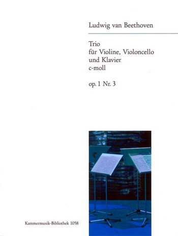 Trio And Piano C Minor Op.1-3: String: Score And Parts