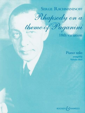 18Th Variation From Rhapsody On A Theme Of Paganini: Piano (B&H Ed)