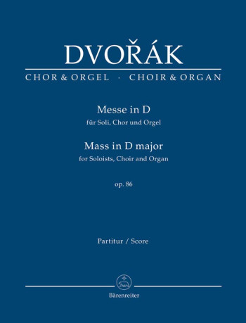 Mass In D Major: Op86: Choir And Organ: Score