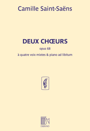 Calme Des Nuits Op.68 No1 & 2 Vocal SATB (Durand)