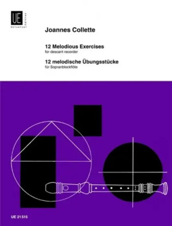 12 Melodic Studies: Descant Recorder (Universal)