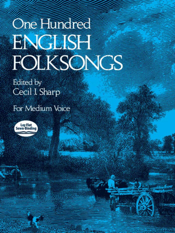 100 English Folk Songs: Medium Voice (sharp)