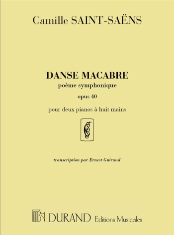Danse Macabre, Poeme Symphonique opus 40: 2 Pianos(Durand)