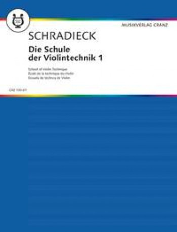 School Of Violin Technique Vol.1 (Cranz)