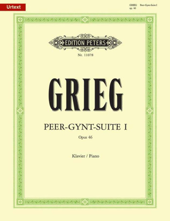 Peer Gynt Suite No.1 Op.46: Piano (Peters)