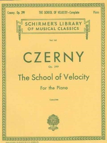 School Of Velocity Op.299: Piano Studies (Peters)