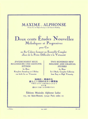 200 New Studies Book 1: French Horn (Leduc)