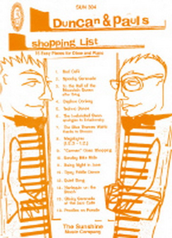 Duncan And Pauls Shopping List:  Oboe & Piano