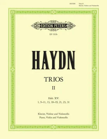 Piano Trios, Complete Vol. 2 Violin, Cello And Piano (Peters)