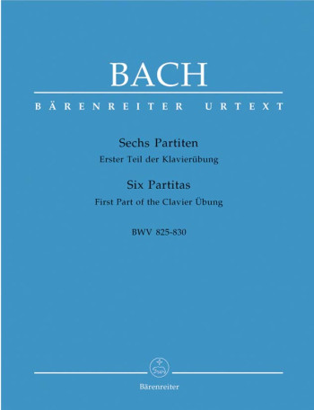 Partitas: No.1-6: Bwv825-Bwv830: Piano (Barenreiter)