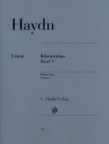 Piano Trios, Volume V Score & Parts (Henle)