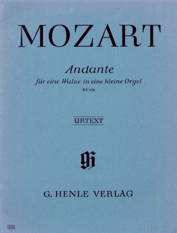 Andante Fur Eine Walze K616: Piano (Henle)