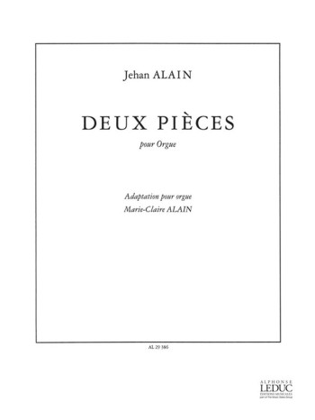 2 Pieces: Organ (Leduc)