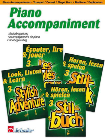 Look Listen & Learn 3 Stylish Adventure Tenor Horn/eb Horn Piano Accompaniment (sparke)